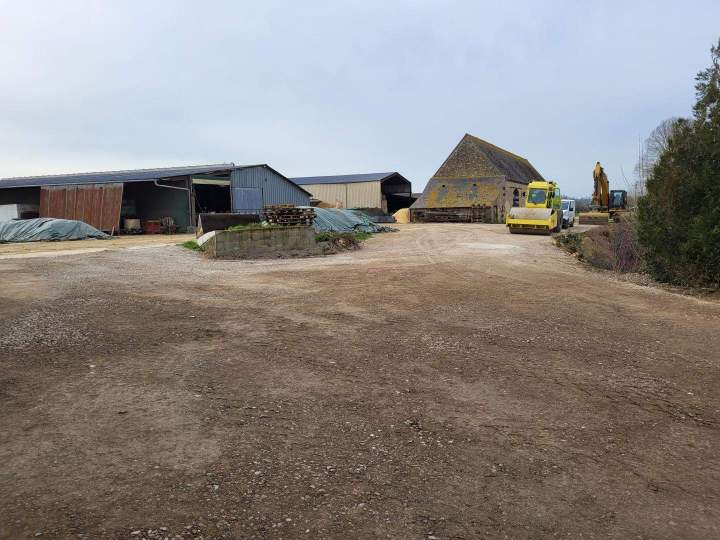 Travaux d'aménagement d'exploitation agricole Conflans-sur-Anille
