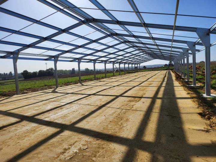 Construction hangar Conflans-sur-Anille