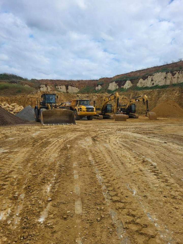Travaux exploitation de carrière Conflans-sur-Anille